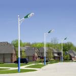 Outdoor Garden Solar Street Light Human Body Induction Remote Light Control