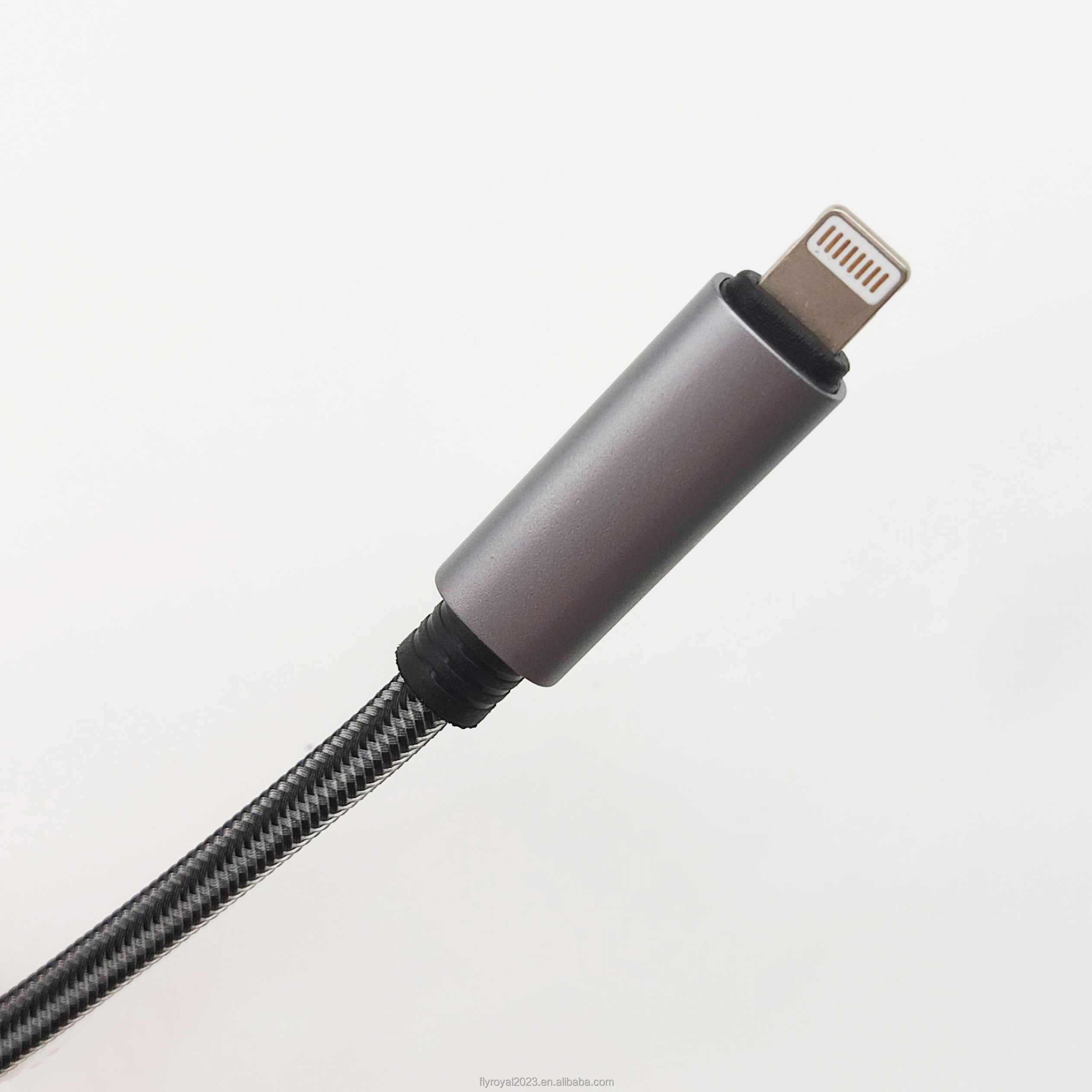 Male Type C To Lighting USB Cables Fast Charging