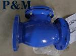 cast iron metal seal GG25 flanged check valve