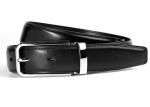OEM Business Smooth Genuine Cowhide Leather Belts