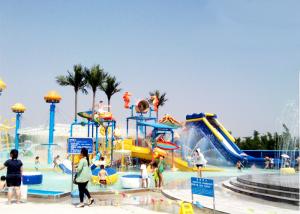 Quality Big Customized Slide Water Park Construction Project Children Playground wholesale