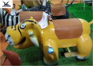 Quality Kiddie Rides Animatronic Motorized Cartoon Animal Scooters Playground Toy Car wholesale