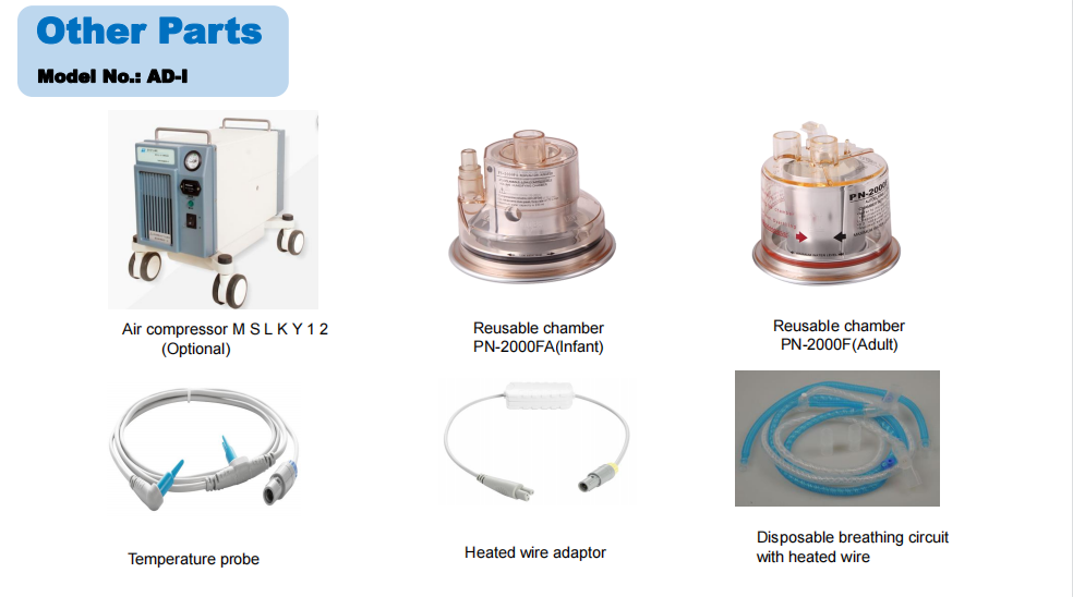 High-flow respiratory humidification treatment instrument, respiratory humidifier best price VM47