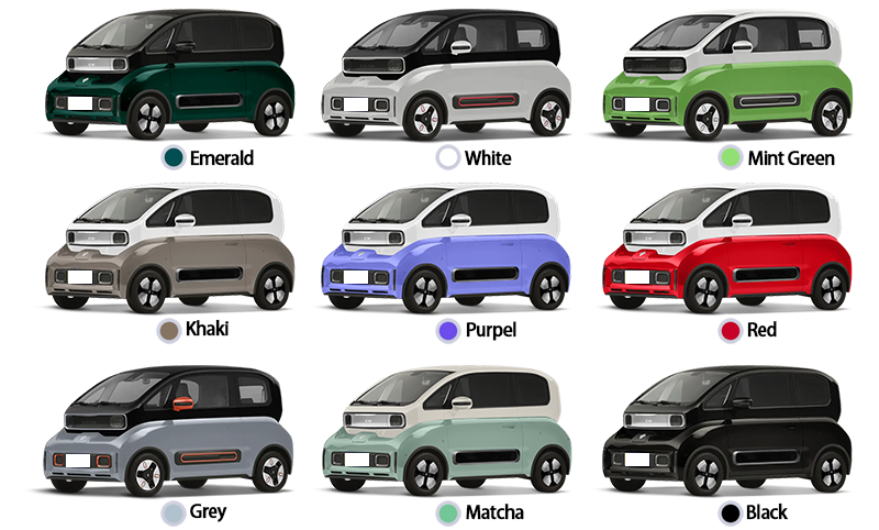 Baojun Kiwi New Energy Vehicle 3-Door 4-Seater Hatchback Electric Mini Car