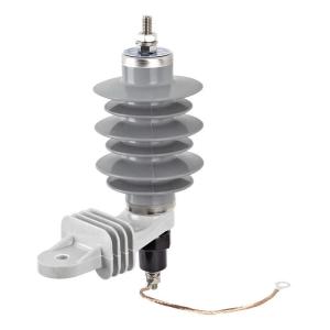 Quality 2.55kv 3kv 3.6kv 6kv 7.2kv Metal Oxide Polymer Lightning Arrester wholesale