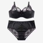 BEIZHI Lace Plus Size Underwear And Bras D Cup Size Sexy Underwire Ladies Inner