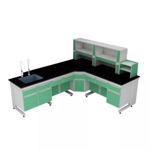 China Anti Corrosion Steel Laboratory Test Bench With Rack on sale