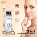 3 in 1 IPL RF Nd Yag OPT Beauty Machine Skin Tightening Tattoo Removal Beauty