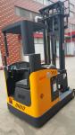 1.5-2 ton forklift reach truck narrow aisle seated electric reach truck yellow