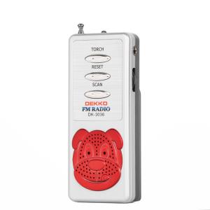 Quality Portable Wireless Home Radio System FM88 Plastic 22mm Battery Operated wholesale