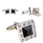 Square Metal Mens Cufflink