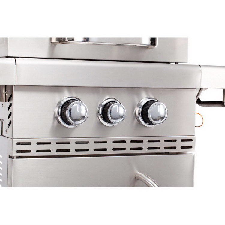 Large Capacity Smokeless Stainless Steel Bbq Grills Portable Outdoor Burner Gas Grill