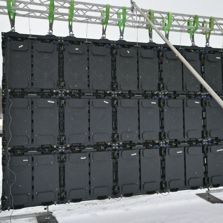 500mmx1000mm Outdoor Rental LED Screen 100000 Hours Lifespan