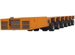 Self Dumping Heavy Equipment Transportation Modular Truck Trailer