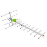 High Gain Vhf Uhf 18dBi Yagi Television Antenna Digital TV Aerial