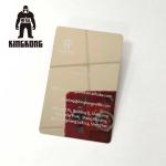Anti Fingerprint Mirror Business Cards , Stainless Steel Business Cards 85x54mm