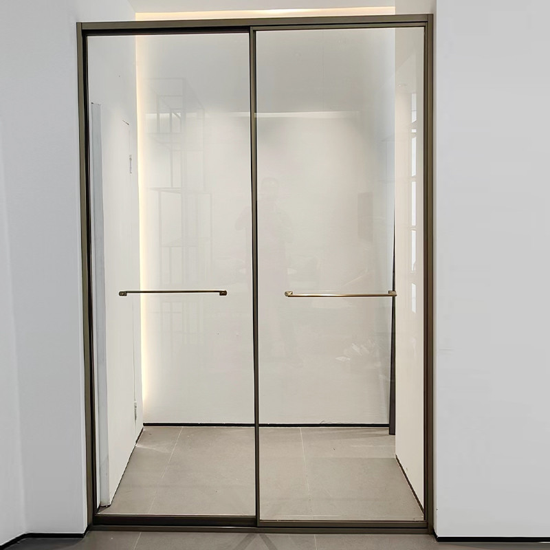 SUS304 Minimalist Stainless Steel Extrusion Profiles For Double Sliding Door