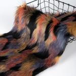 100% Acrylic Front Material Contact Density High Density Faux Fur Fabric for
