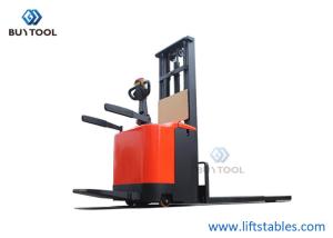 Quality Full Electric Motorized Pallet Jack 1 Ton Lifting Height 3000mm For Warehouse wholesale