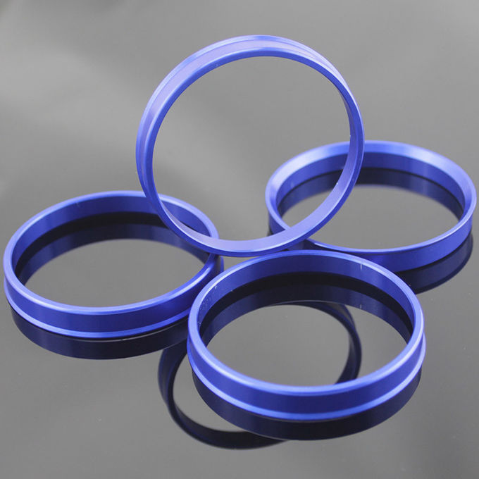 CNC Machined Super Thin Aluminum Hub Ring With Anodize Coatings For Wheel Tuning