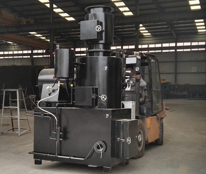 2-13 Tons Waste Treatment Machines Smokeless Incinerator for Direct Plastic Pyrolysis