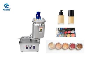 Quality Stainless Steel Formed Cosmetic Filling Machine 10L-50L With Dual Layer wholesale