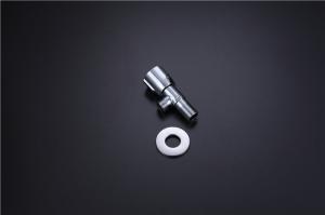 Quality Silver Angle Valve Tap Wash Basin Faucet 304 Stainelss Steel Household Easy Installation wholesale