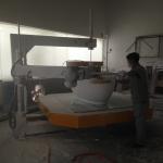 bathtub edge cutting machine