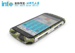Quality A9 Android 3 - Proof Audio Guide Device , Travel Guide System With Li-Ion Battery wholesale