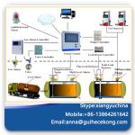 forecourt controller control system for liquid volumes diesel fuel tank level