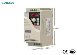 Quality 1HP 0.75KW Mini VFD 220V 1 Phase Frequency Converter For 3 Phase Motor wholesale