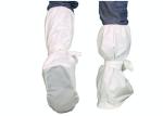 Microporous Anti Slip Disposable Bootie Covers Convenient Portable With PVC Sole