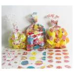 Wholesale Rabbit Plastic Treat Cellophane Bag Easter Eggs Gift Candy Bags