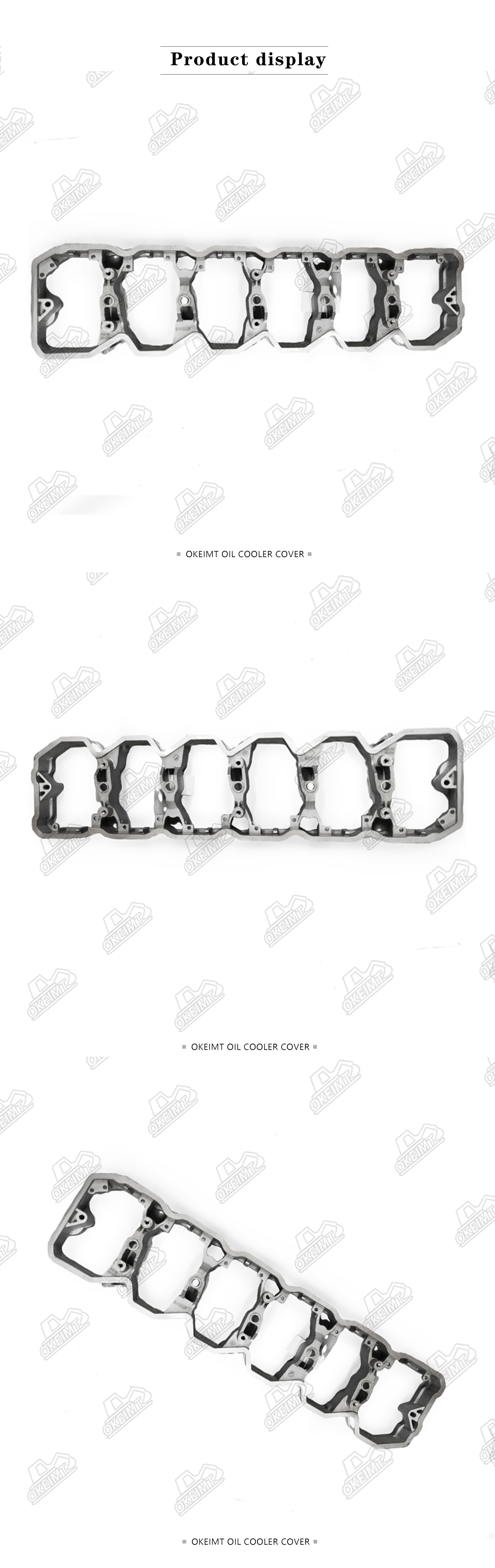 6754-11-7110 Valve Cover Spacer Caterpillar 6D107 Valve Cover Base