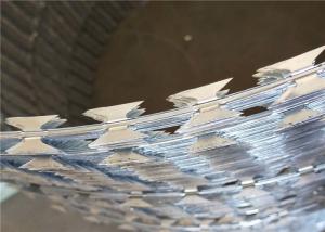 Quality Single Or Cross Concertina BTO CBT Galvanized Barbed Wire wholesale