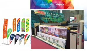 Quality 1440dpi Roll To Roll Textile Flag Printing Machine wholesale