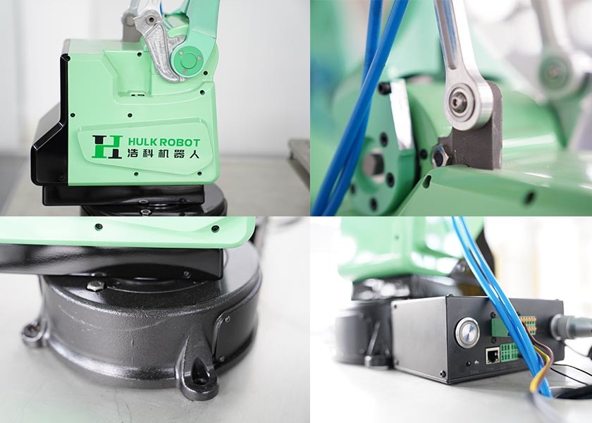 4 axis Automatic Robotic Arm Palletizer For Magnetic Gripper