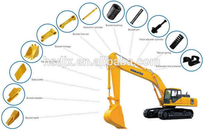 Kobelco excavator parts track roller frame