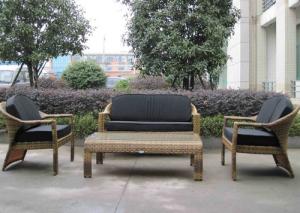 Quality European Style Hand-Woven Outdoor Rattan Furniture Sofa Chair wholesale