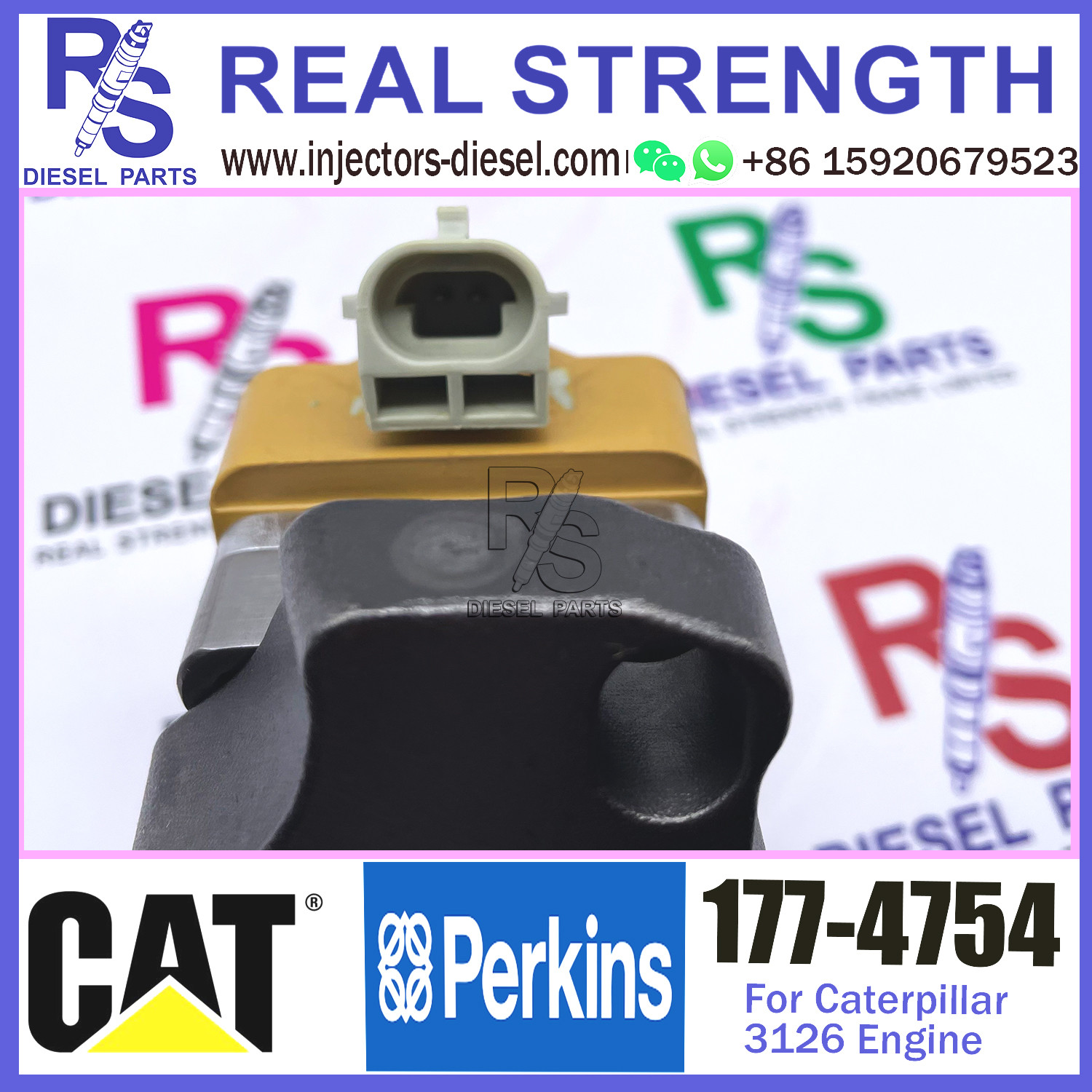 Original New Diesel Engine Fuel Injector 188-1320 196-4229 177-4754 177-4752 For Caterpillar 3126 Engine