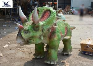 Quality Game Center Walk And Ride Dinosaur , Walking Triceratops Dinosaur Toy 24 V / 40 A wholesale