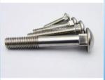 Hot Dipped Galvanized Carriage Bolts GB / T14 - 85 For Fastening Connections