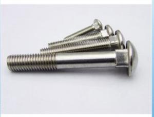 Quality Hot Dipped Galvanized Carriage Bolts GB / T14 - 85 For Fastening Connections wholesale