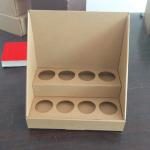 Litho CMYK Custom Printed Display Boxes Clay Coated Paper Yellow