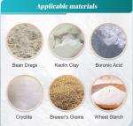 Revolving Vaporization Spin Flash Dryer Machine Airflow For Chemical Industry