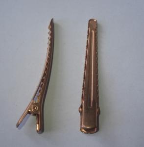 Quality Factory Supply Alligator Hair Clips/Metal Hair Crocodile Clips/Small Hair Clips wholesale