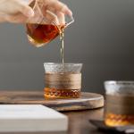 150ml Heat Insulation Ring Glass Cup for Drinking Water Coffee Tea in Modern