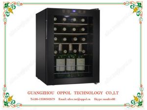 Quality OP-404 Wine Showcase Retail Store Wine Display Cooled Freezer wholesale