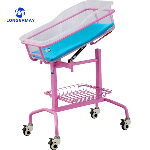 Factory Single Function Stainless Steel Infant Medical Bed Plastic Baby Hospital