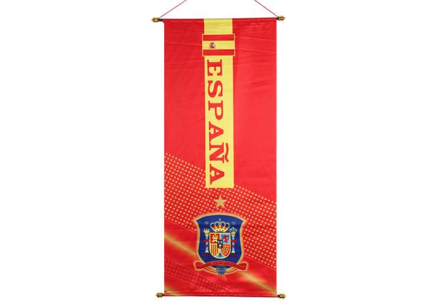World Cup Espana Indoor Multicultural Flag Banners Wall Hanging Size 38x90cm